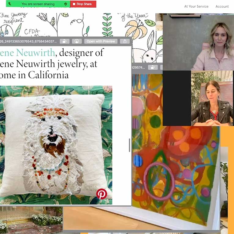 Belma Gaudio interviews Irene Neuwirth image