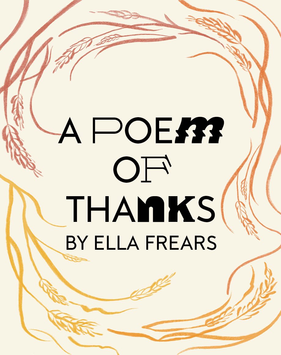 A POEM OF THANKS image