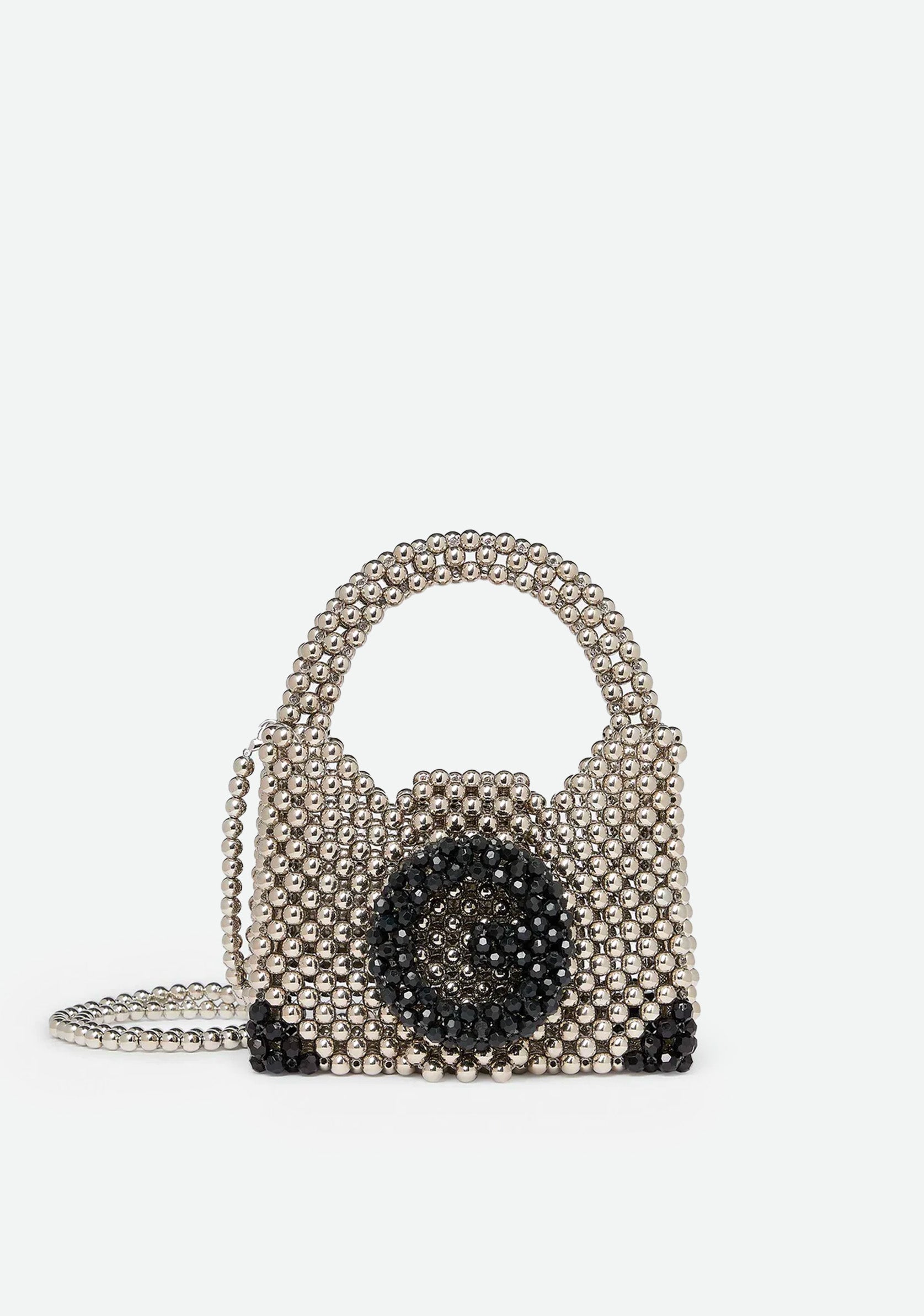 トートバッグ GERMANIER Beaded bag - Germanier - Beads - Silver Beaded Bag