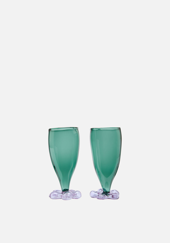 Flower Liqueur Glasses