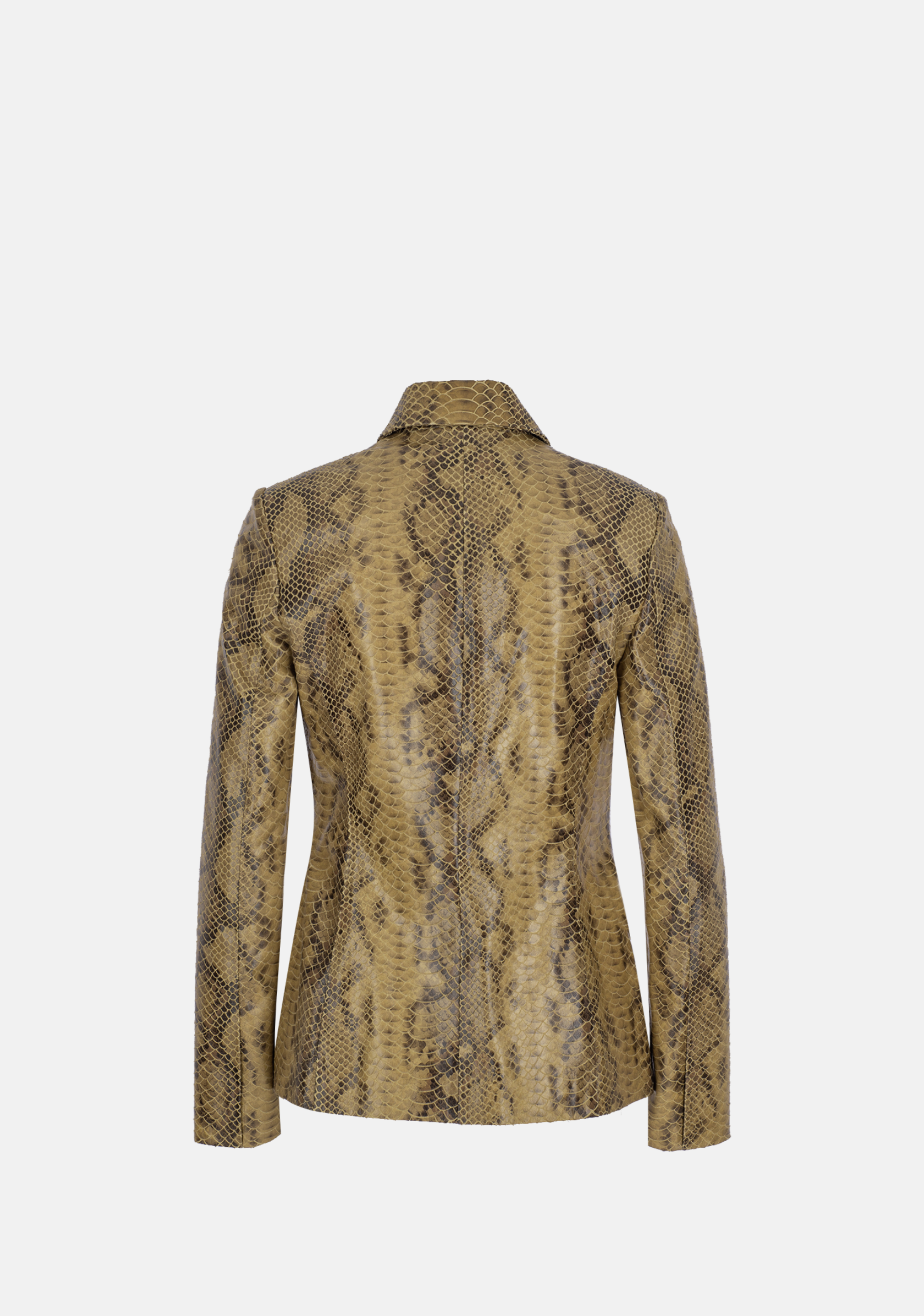 Vintage Snake Print Jacket