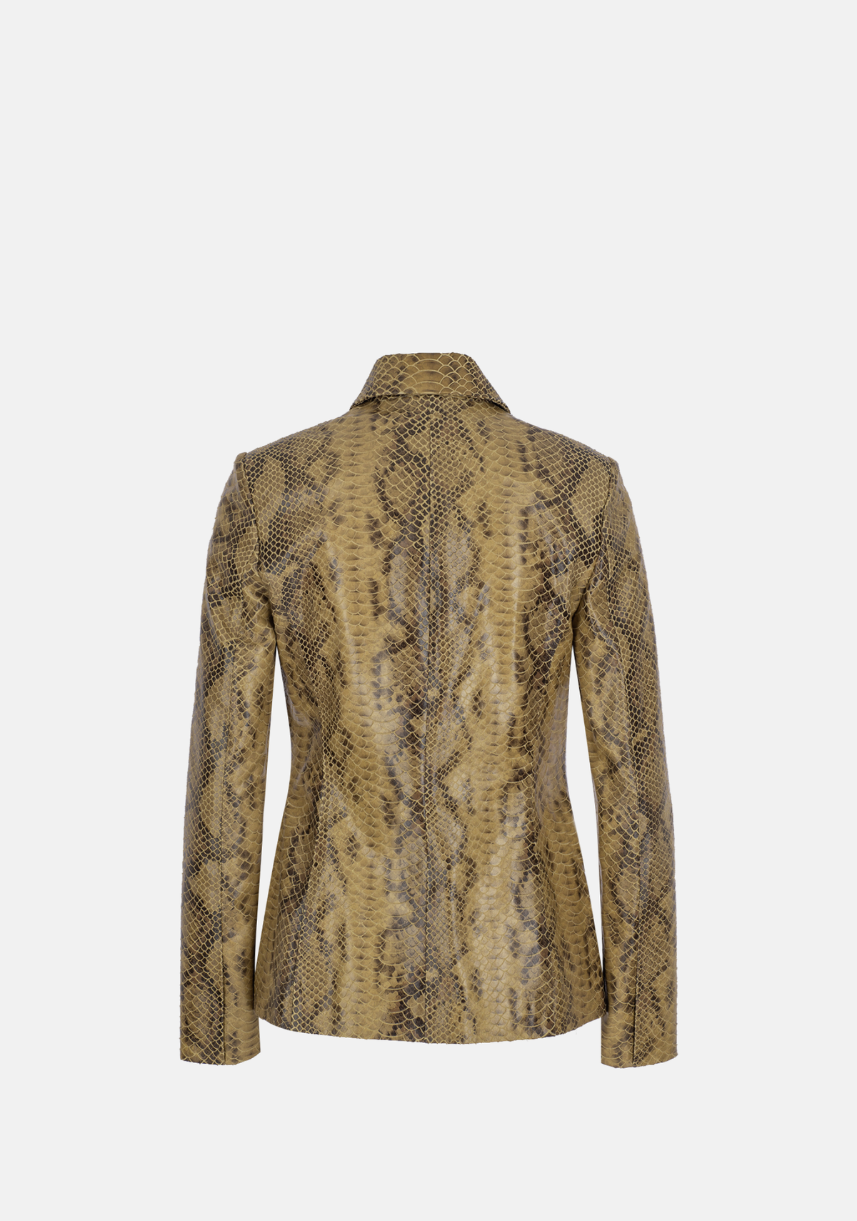 Vintage Snake Print Jacket