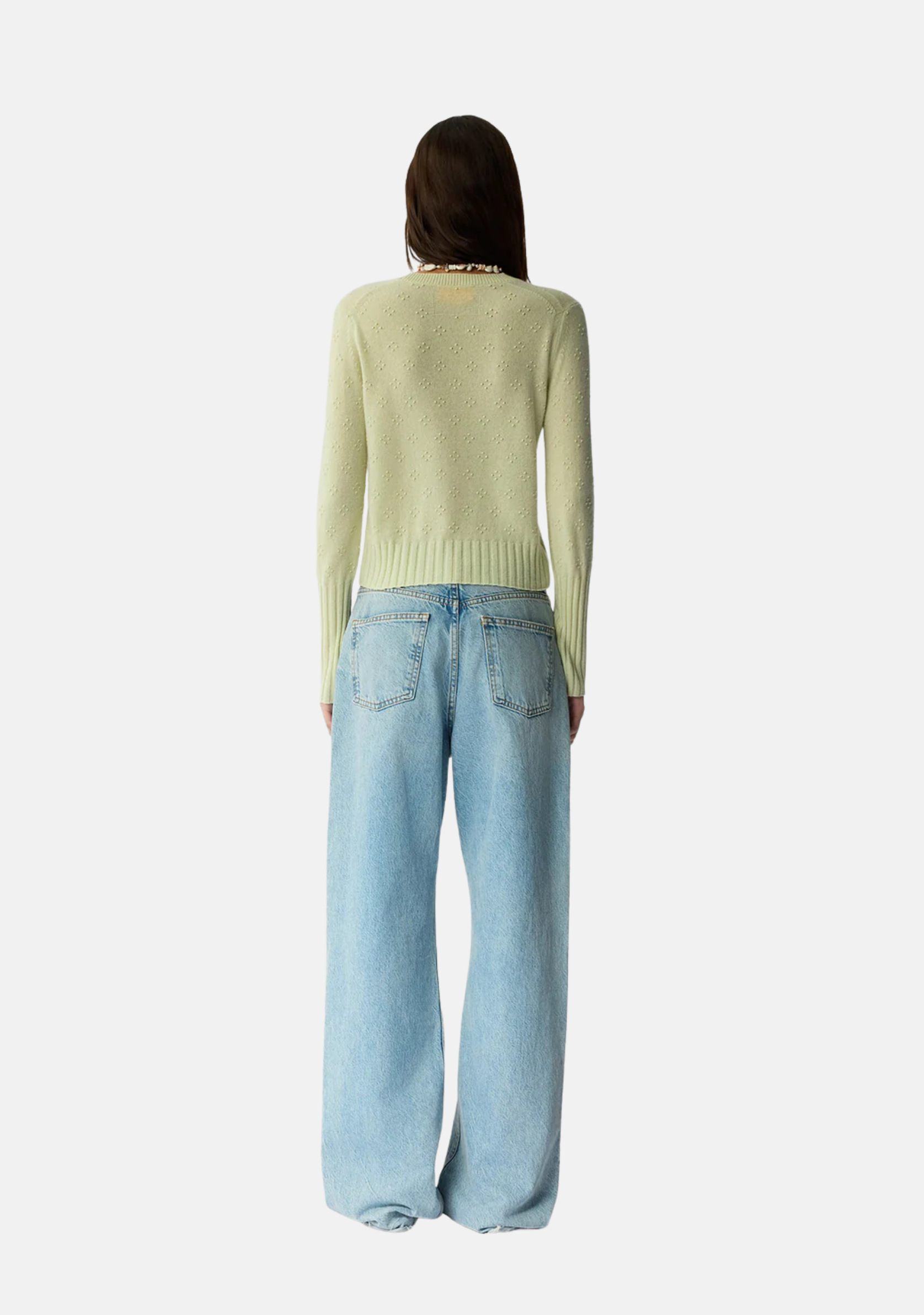 Compass Shrunken Crew Jumper