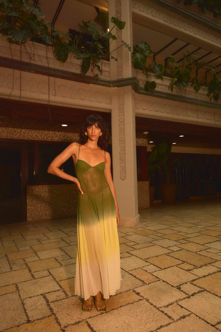 Spicy Margarita Ombre Dress