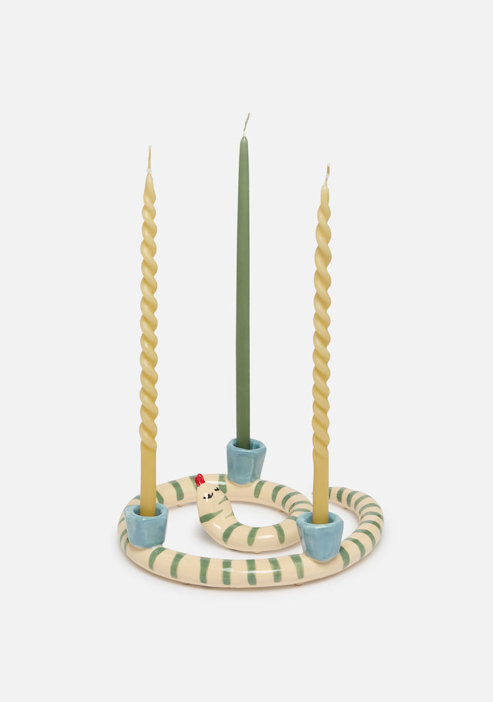 Sneaky Stripe Candleholder