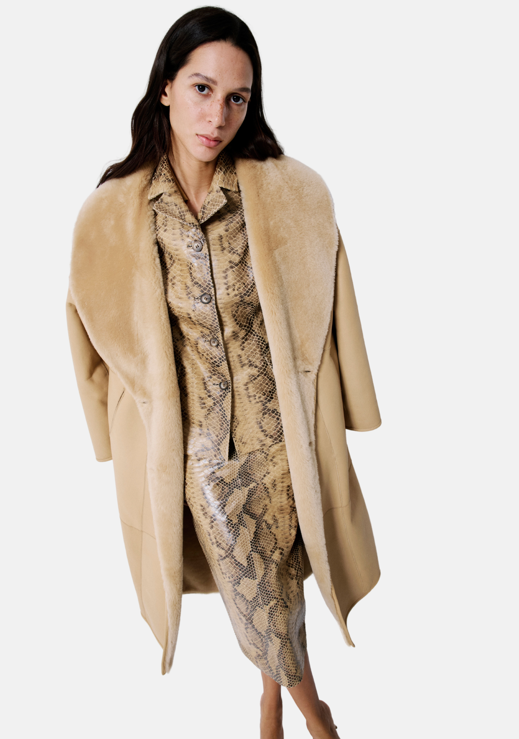 Vintage Snake Print Jacket
