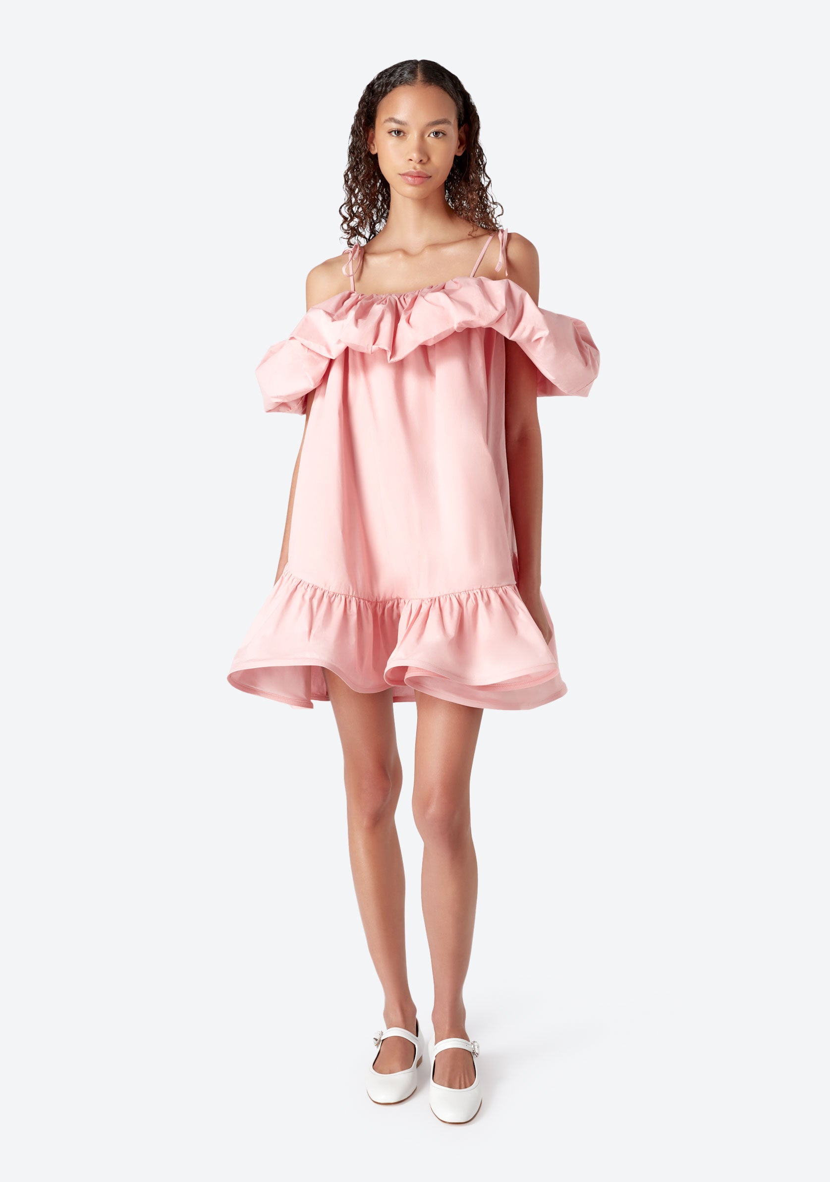 H and on sale m ruffle dress