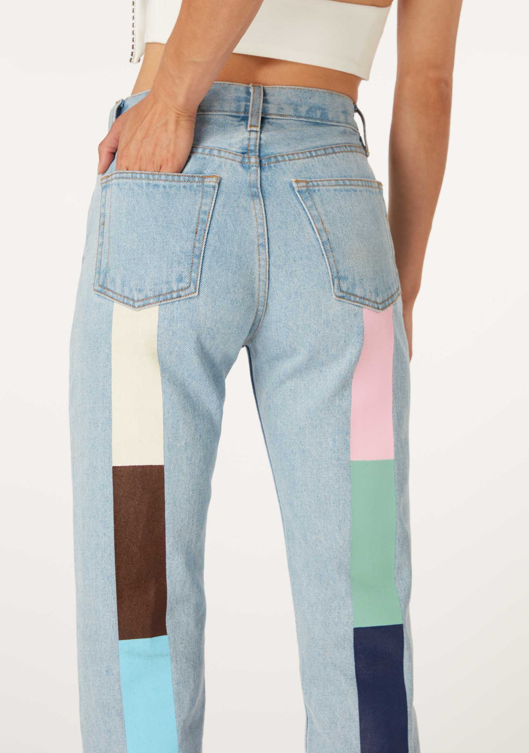 Pastel Rainbow Jeans